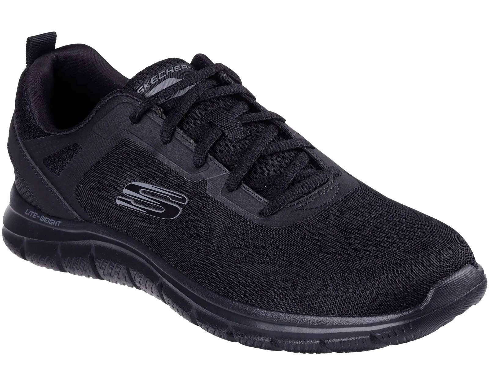 Skechers Track Broader 232698 Bbk Buty Męskie Sneakersy Czarne
