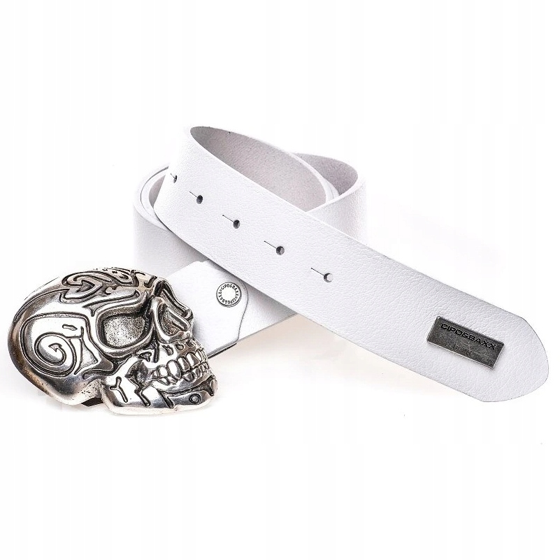 Pásek Pánský Cipo Baxx Vintage kůže Velká kovová spona