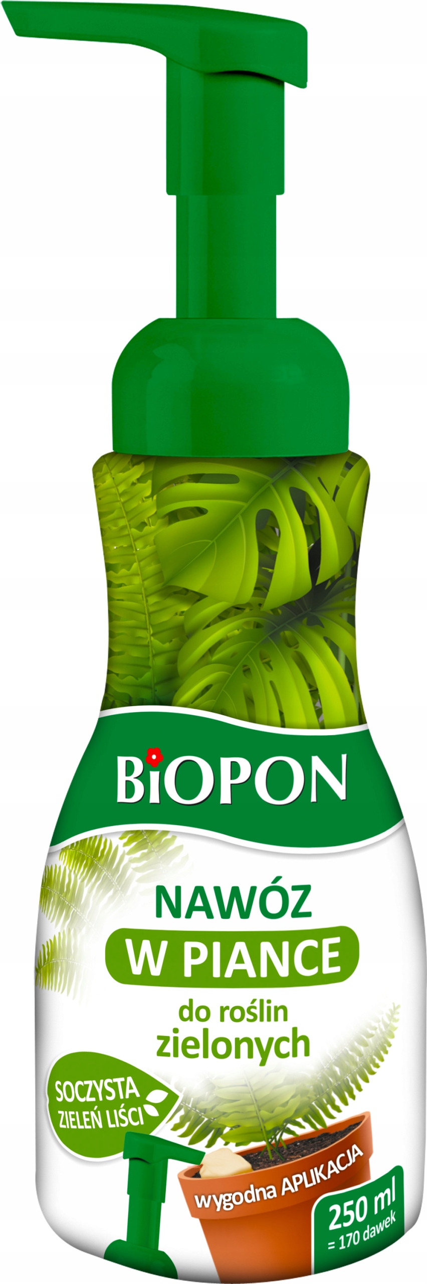 

Biopon Nawóz Pianka Do Roślin Zielonych 250ML
