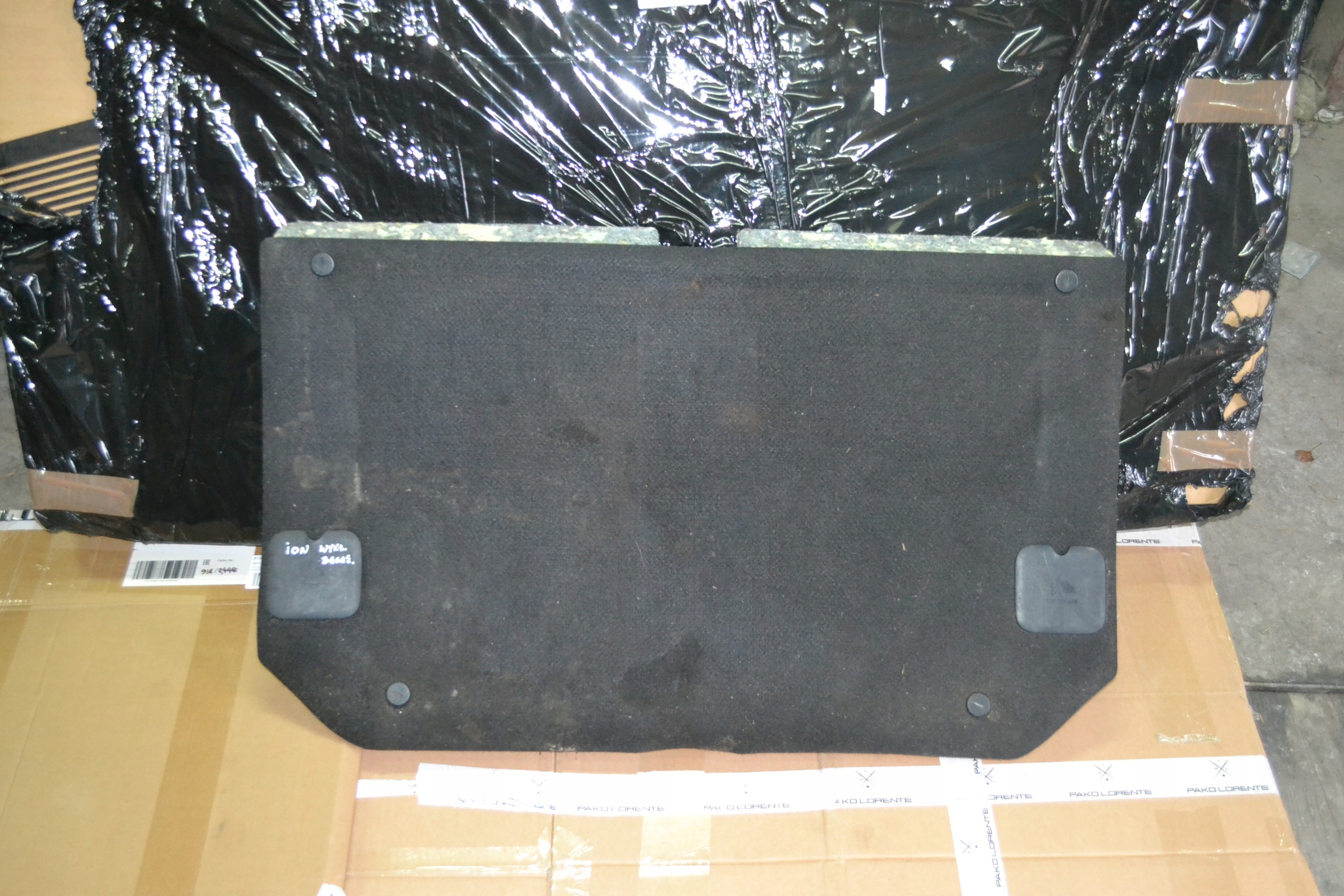 mats floor boot PEUGEOT ION