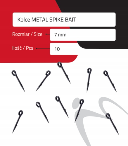Kolce Metal Spike Bait Bagnety Match Pro 7mm 10szt