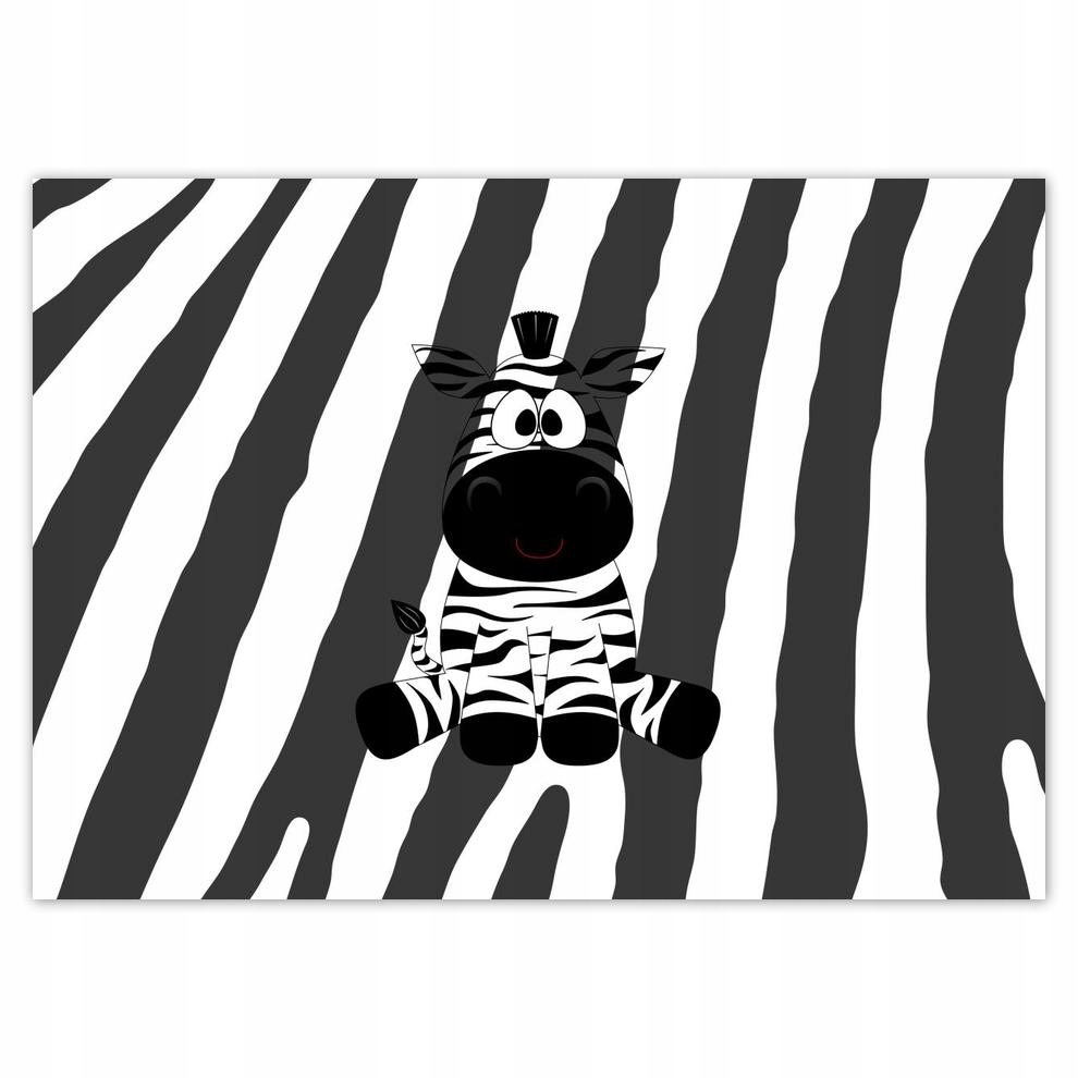 

Plakat 70x50 Zebra Paski
