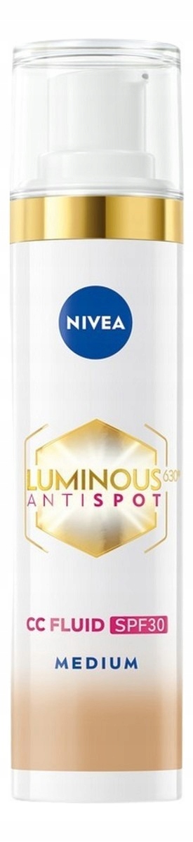 Nivea Luminous 630 CC krém na obličej 3v1 SPF30+ 40 ml