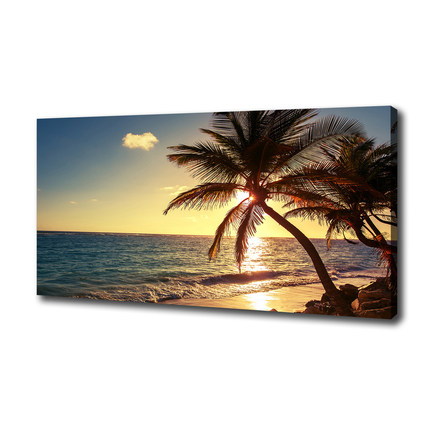 

Foto obraz na płótnie Tropikalna plaża 100x50 cm