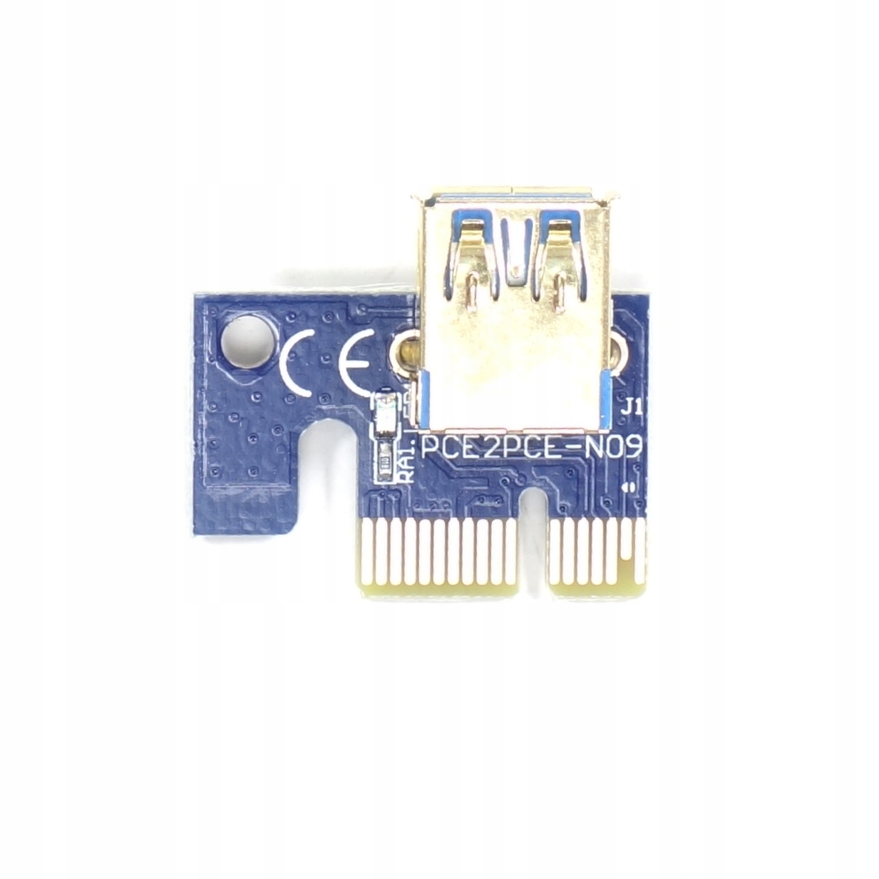 Riser PCI-E 1x - 16x USB 3.0 SATA 6-PIN ver 009s Producent Tradebit