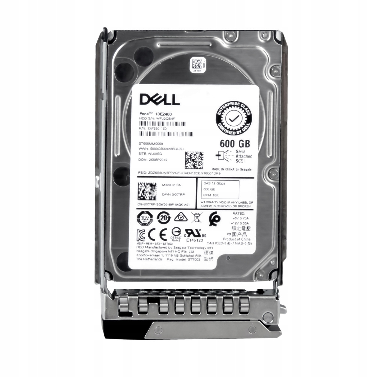 Dell 0XXTRP 600GB 10K 128MB SAS-3 2.5'' ST600MM0069