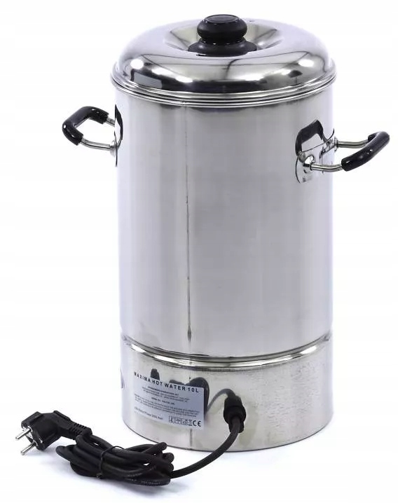 Warnik do wody wina piwa 10L podgrzewacz nierdzewny 2000W Maxima 09300595 Model WB10