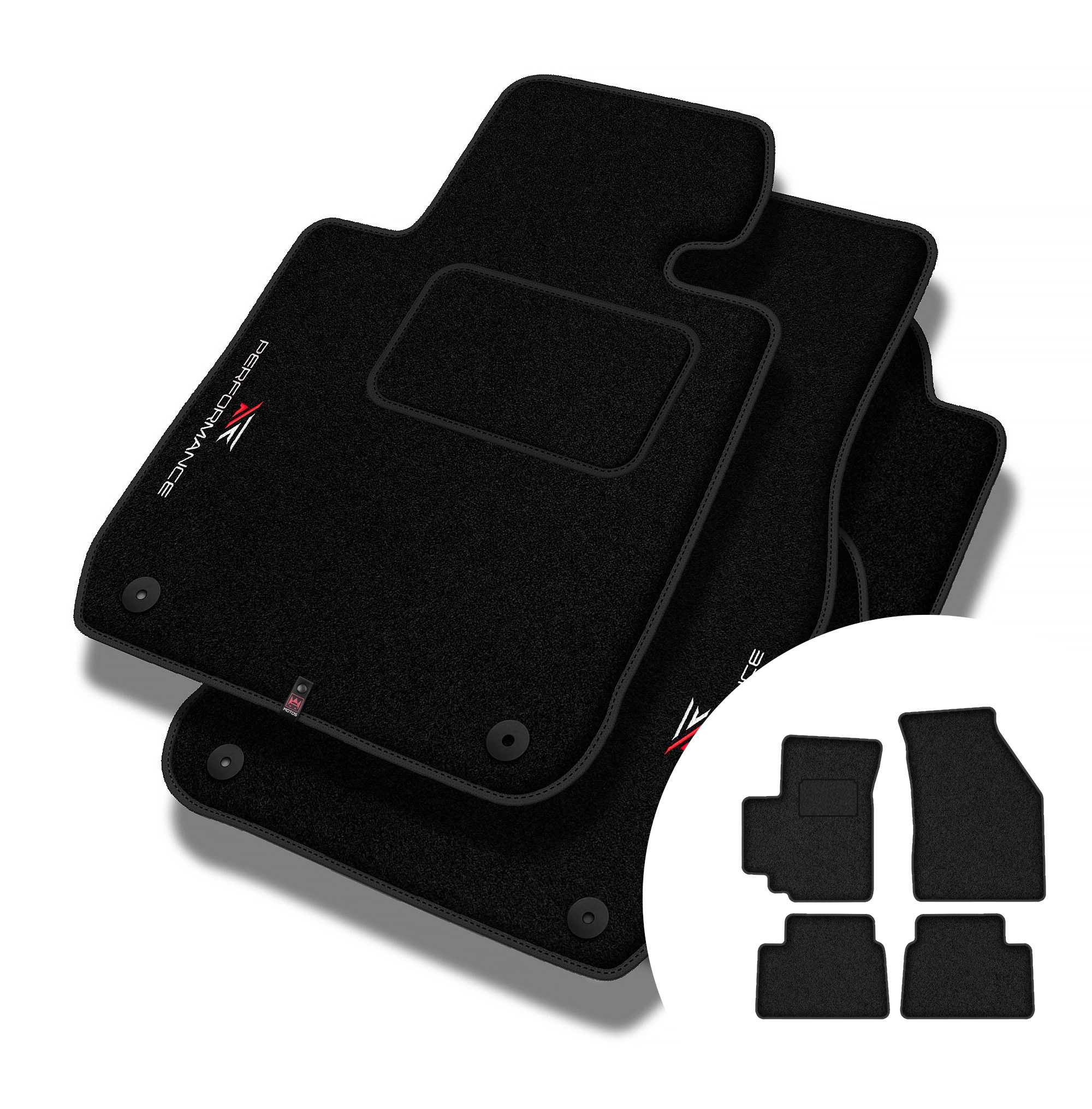 Velurové koberce Performance pro Nissan Pixo 2009-2013 0750