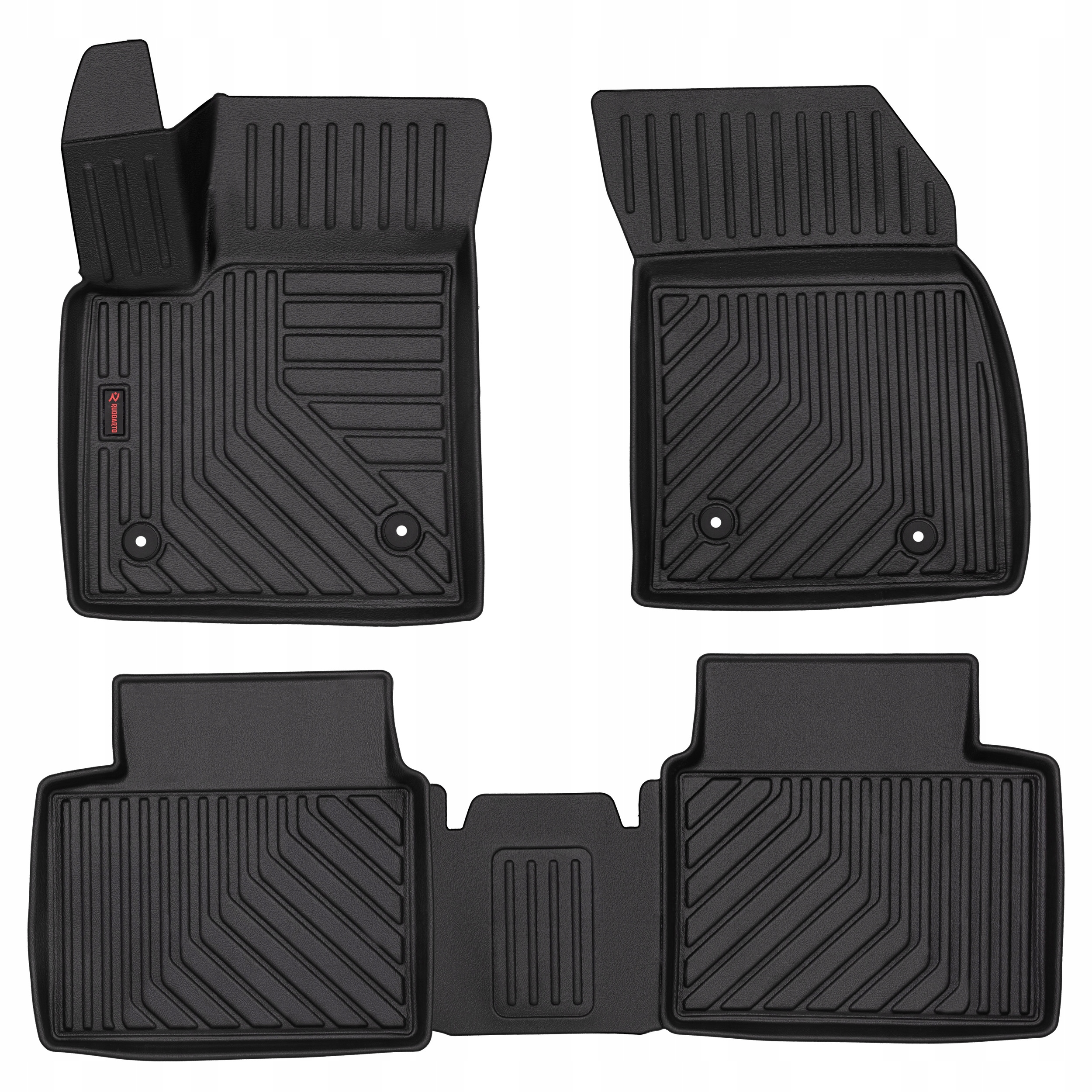 3D gumové autokoberce pre: Ford Focus MK4 hatchback, sedan, kombi