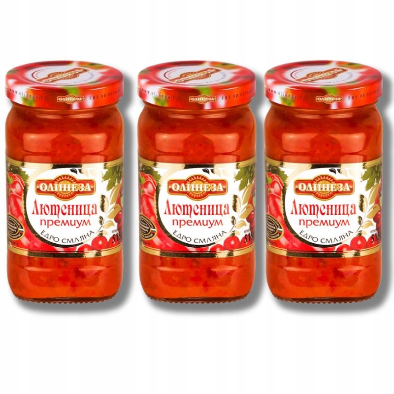 Levně Lutenica "Premium" Olinesa, velké kousky zeleniny 515g Olinesa