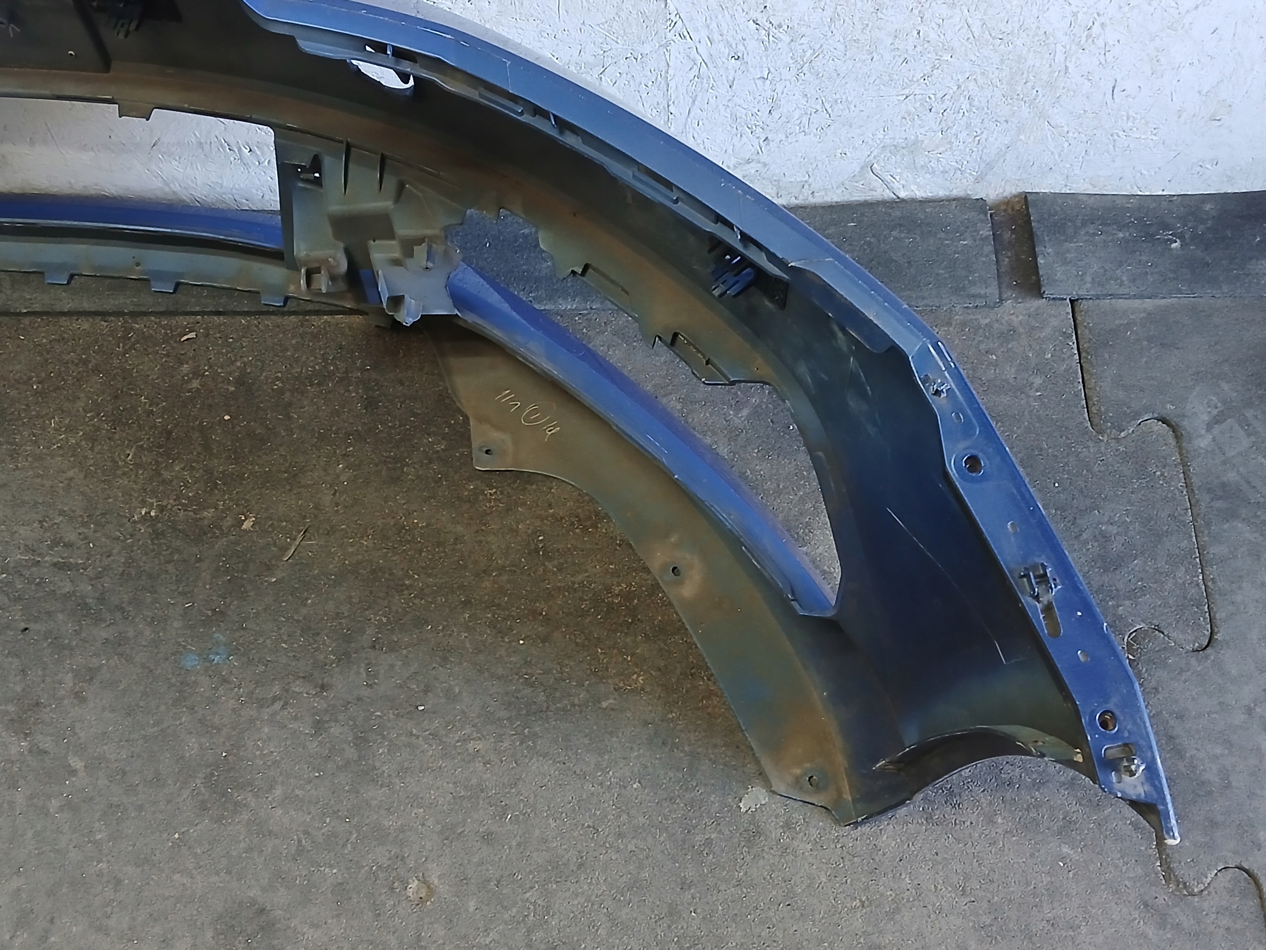 bumper front SKODA FABIA III 3 6V