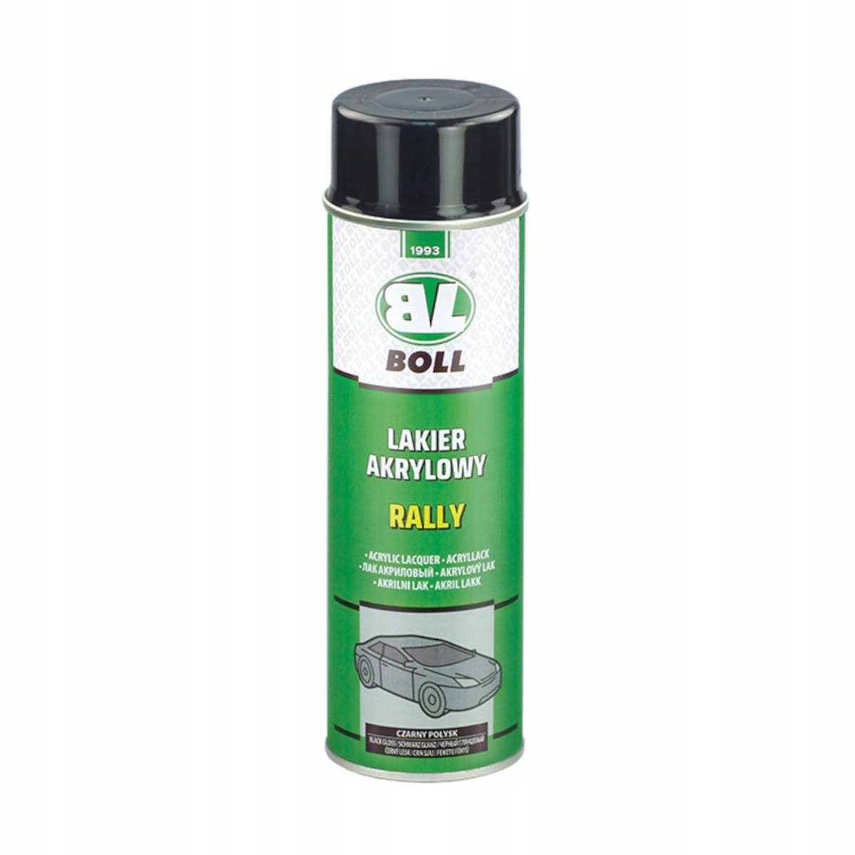 

Spray Boll Akrylowy Czarny Połysk 500ml
