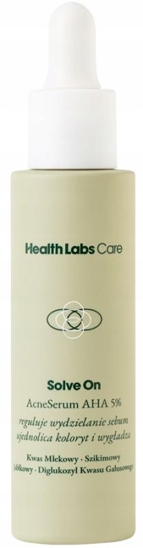 Healthlabs Solve On Acneserum Aha 5% Multifunkční Sérum Na Obličej