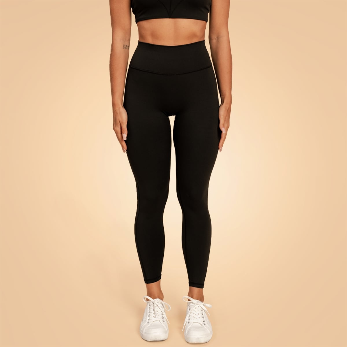 GymBeam Damskie legginsy Sense Black S