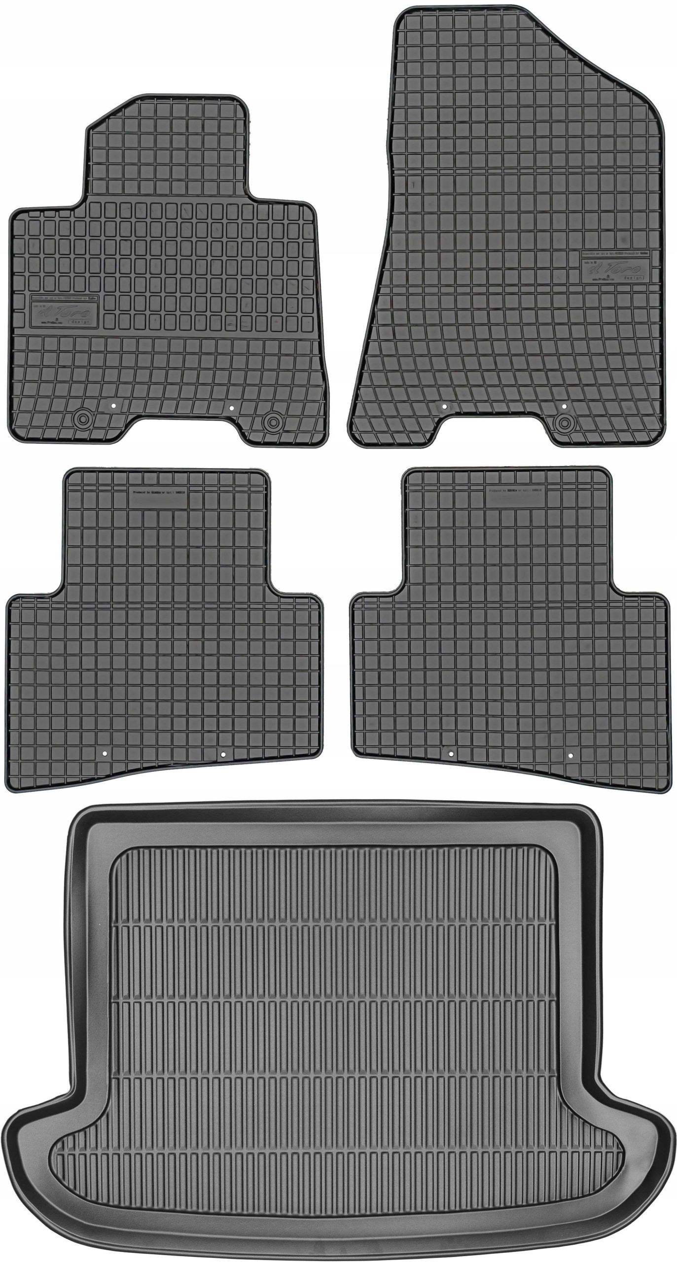 Kia Sportage Suv 2016- Gumové stierače rohož batožinového priestoru