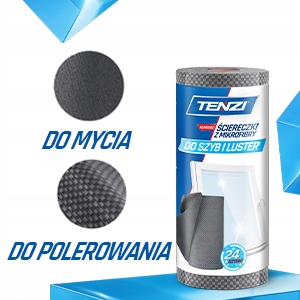 Levně 24 x Utěrky Z Mikrovlákna Na Skla A Zrcadla Na Roli Velké 30x45 cm