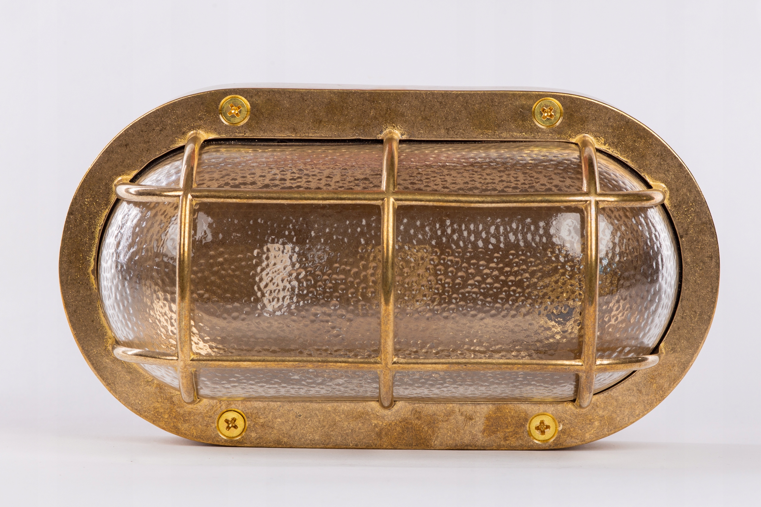 Mosadzné svietidlo Oval mosadz A44 E27 230V brass