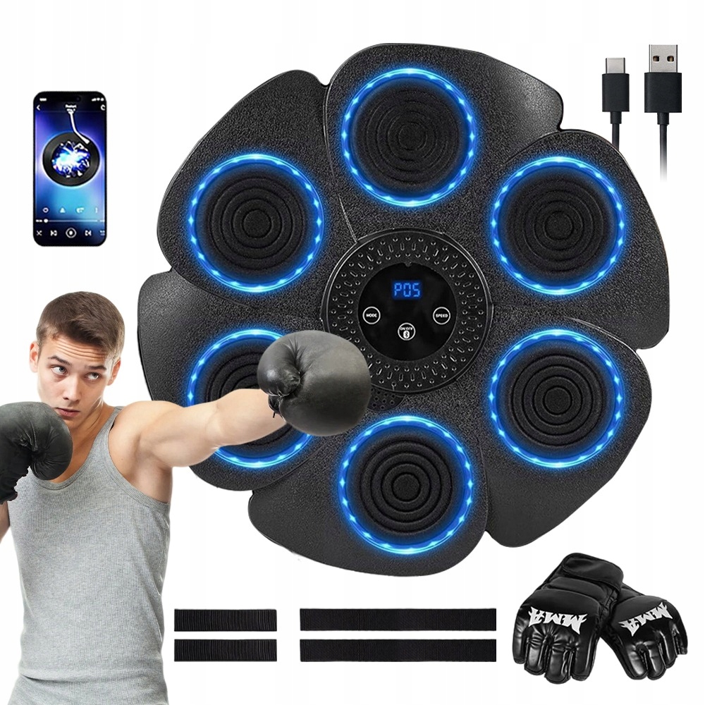 Inteligentna Muzyczny Bokser Bluetooth Dorośli I Dzieci+rękawica