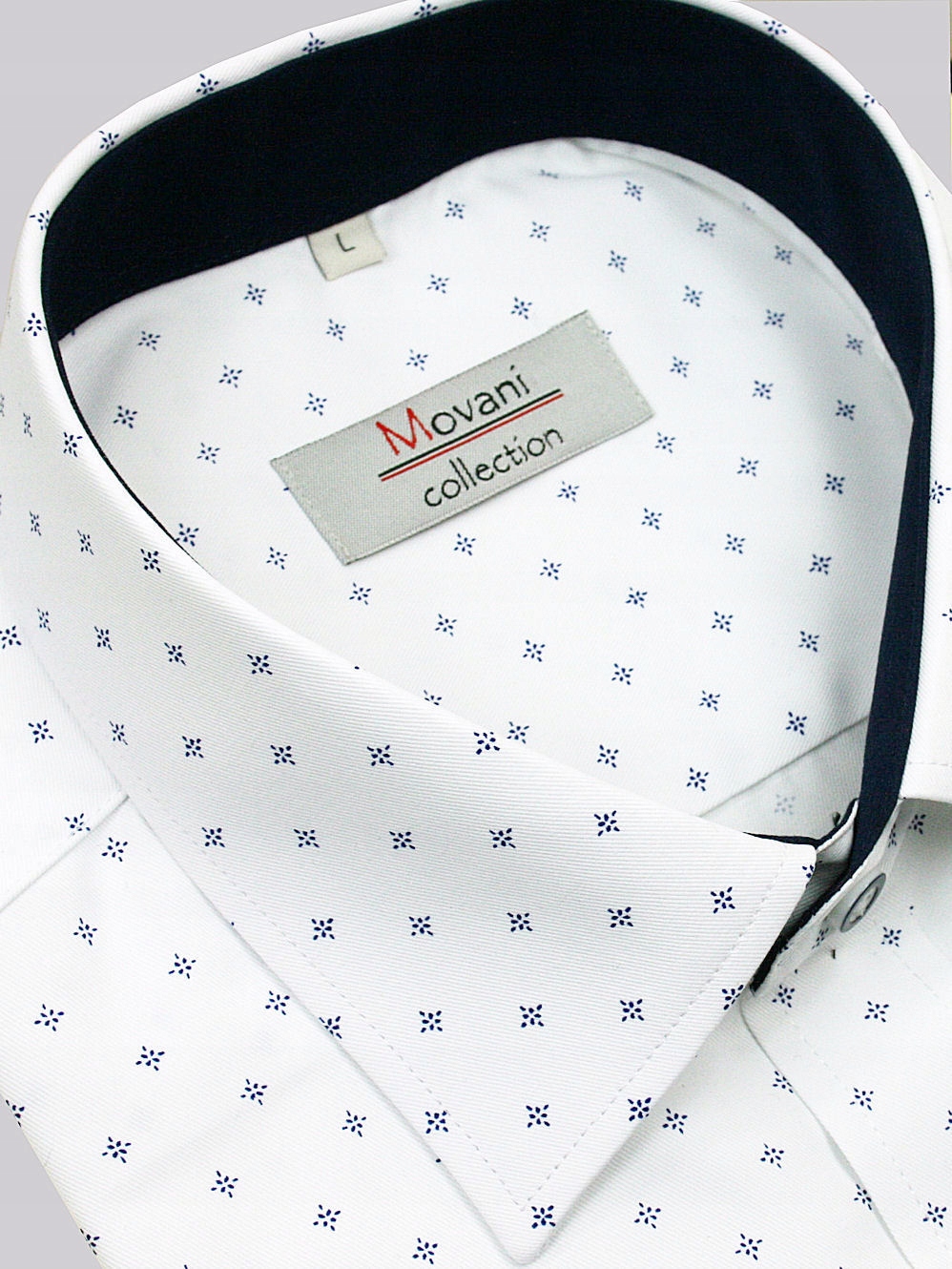 

Koszula Movani taliowana dł rękaw Polska Twill