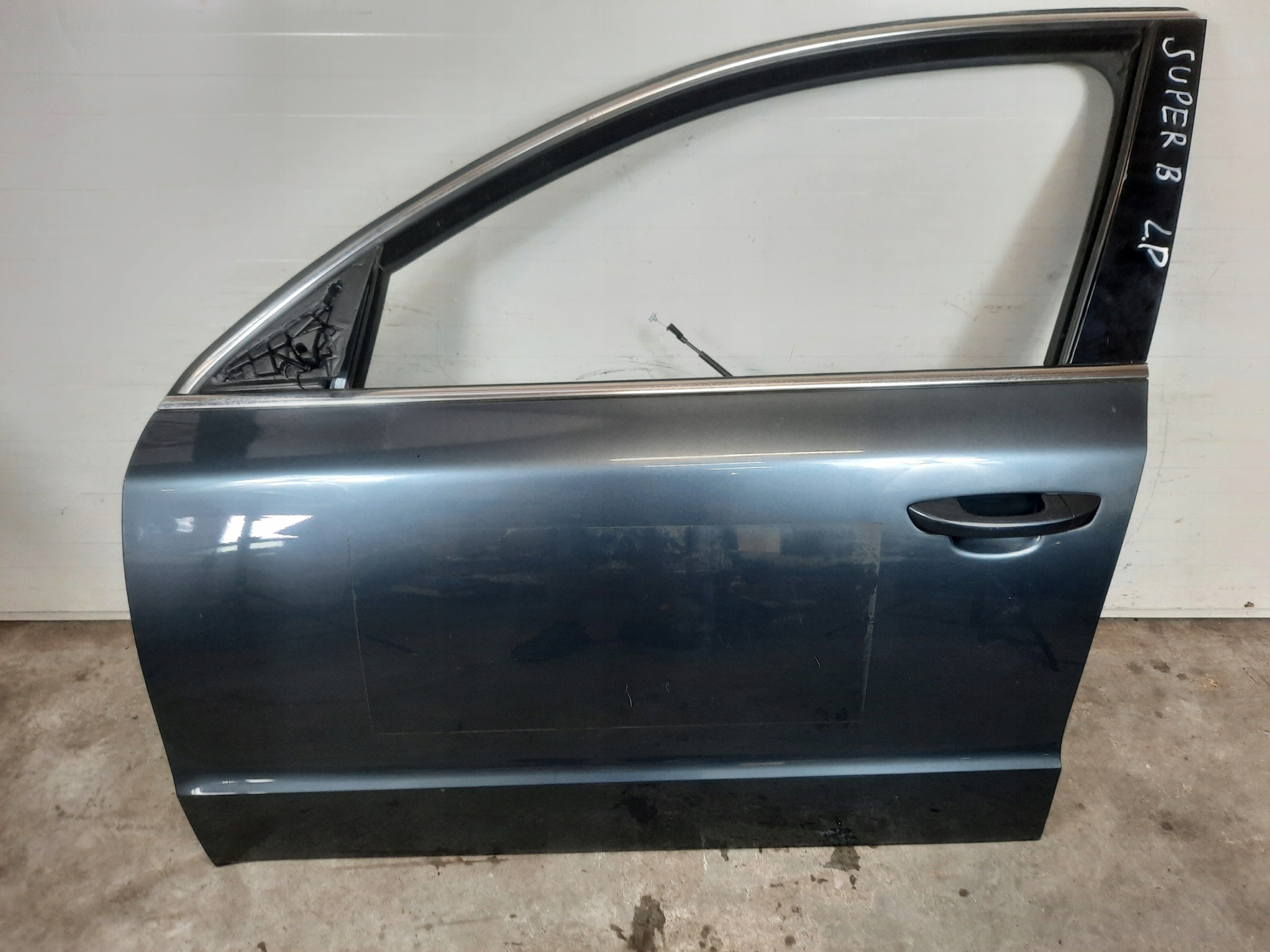 SKODA SUPERB II DRZWI LEWY PRZÓD LEWE PRZEDNIE