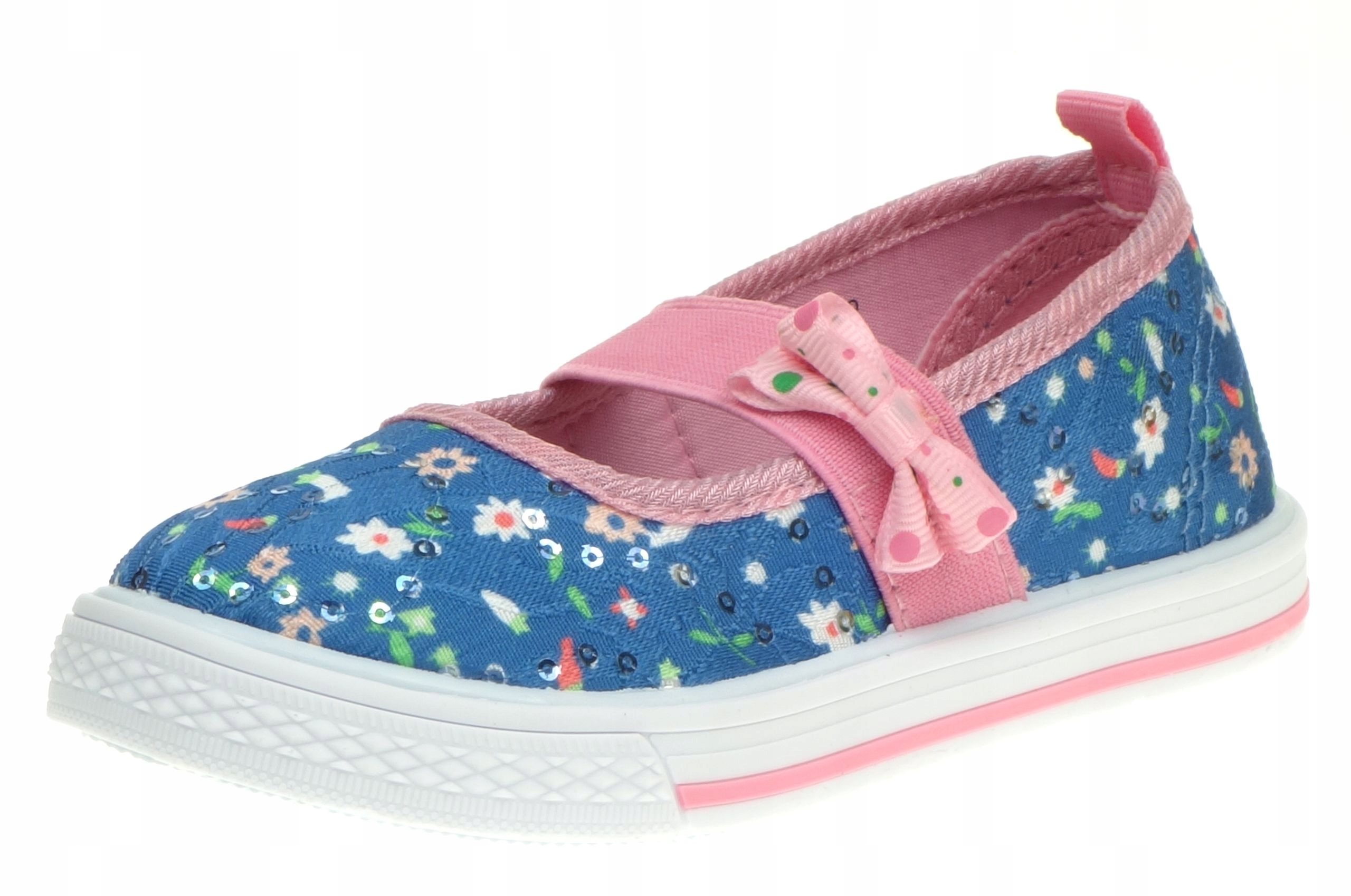 

Kapcie Dziecięce Balerinki American Club Gumka 27