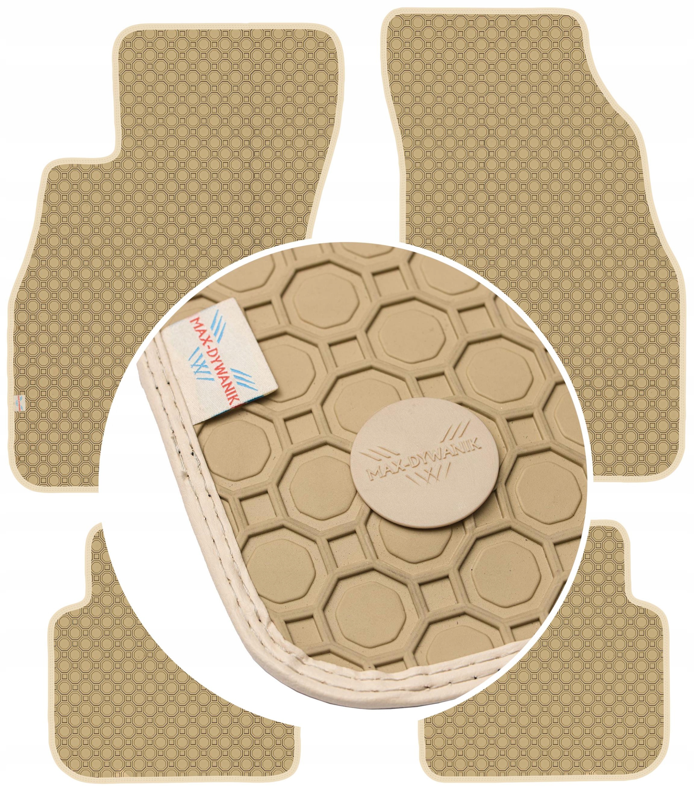 Fiat Punto III 2011-2017 Koberce Béžové