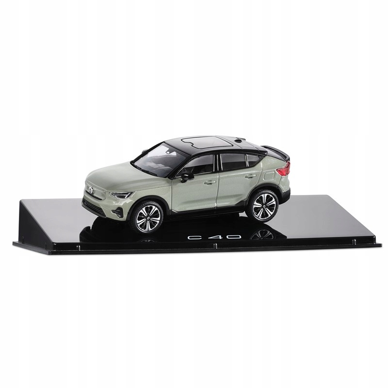 VOLVO model C40 Recharge 1:43 Sage Green OE