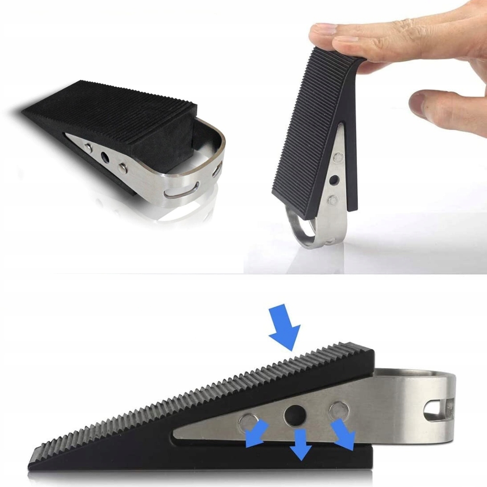 Odbojnik wolnostojący 5 cm czarny Marka bez marki