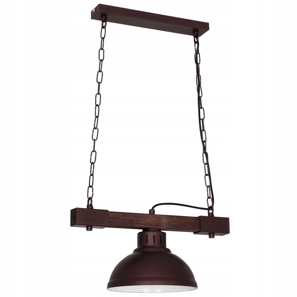 Závesná lampa na drevenom nosníku Hakon 9052 Luminex