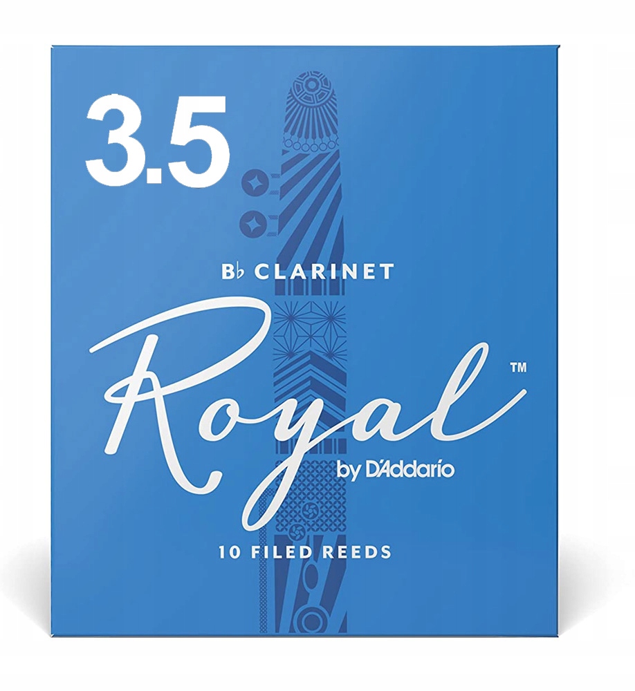 D'Addario Rico Royal stroik do klarnetu Bb 3,5