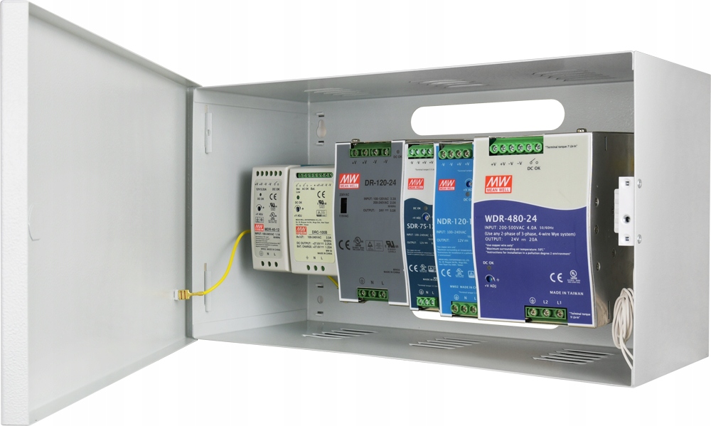 AWO611 Kovová nástenná krytka 1xDIN 18S