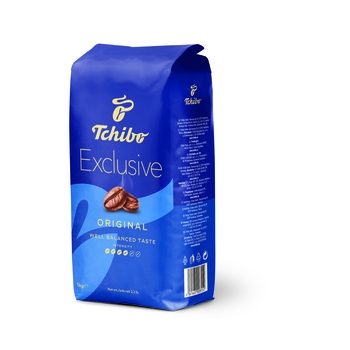 Levně Káva Tchibo Exclusive 1000g zrnková