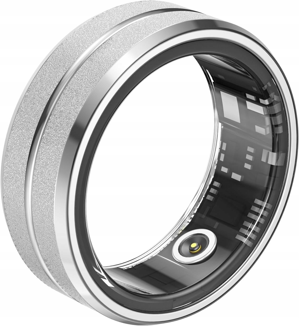 LadPumly Smart Ring Android iOS Inteligentny pierścionek 21.5mm Srebrny