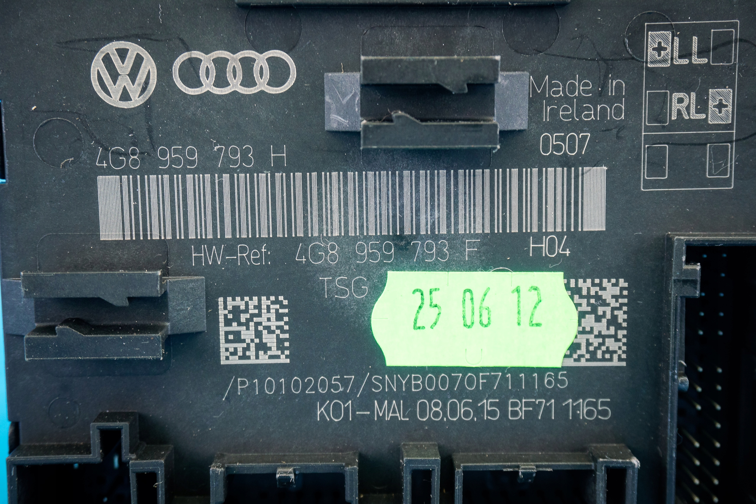 control unit door front left Audi A7 S7 RS7 4G8 4G8959793H