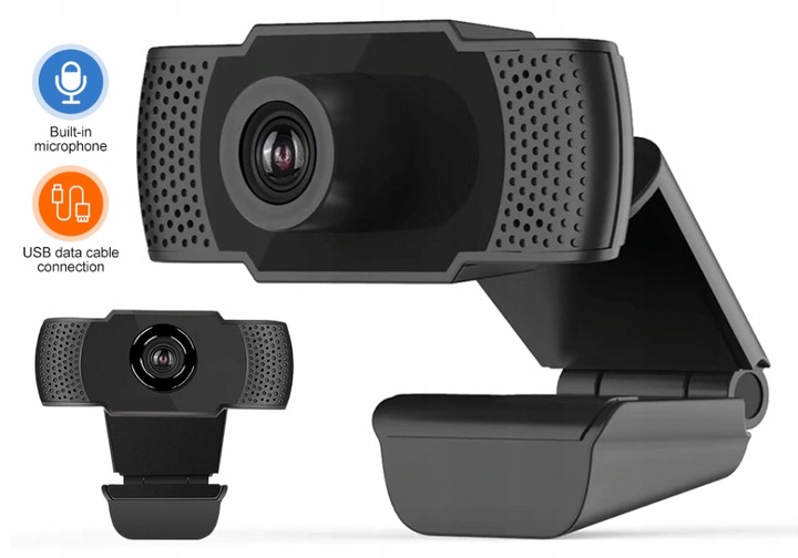 KAMERKA KAMERA INTERNETOWA PC DO LEKCJI + MIKROFON