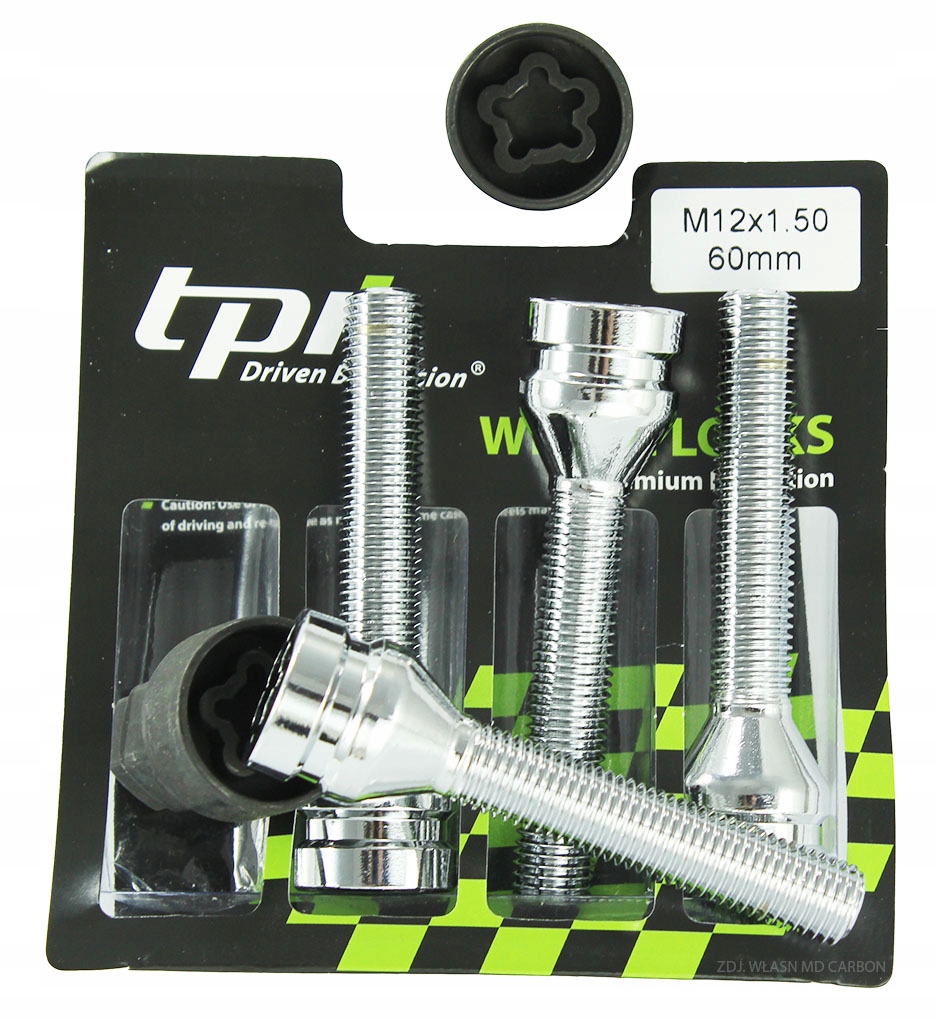 TPI 12X1. 5x60 Suzuki Swift стопорні болти