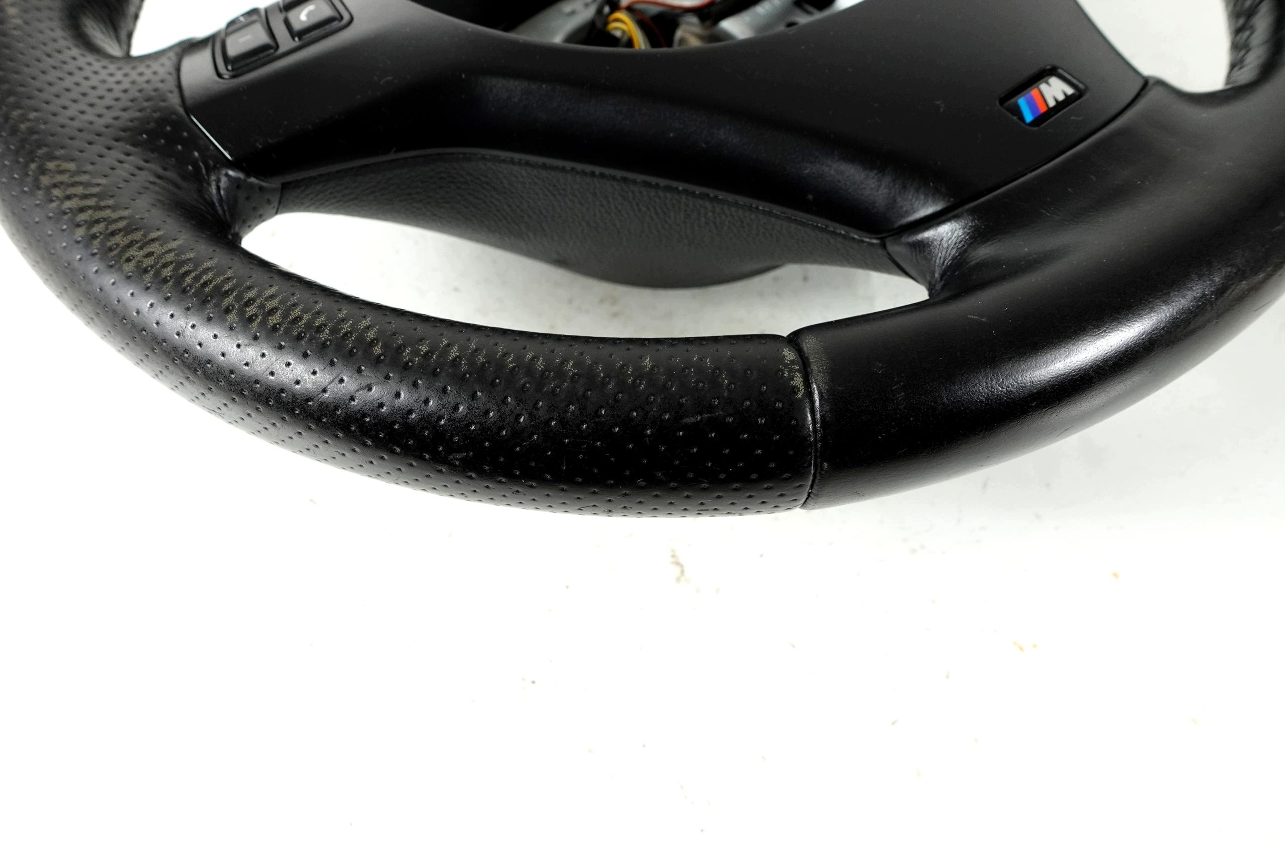 steering wheel, leather leather BMW 1 E81 E82 E87 3 E90 E91 M PAKIET m-packet
