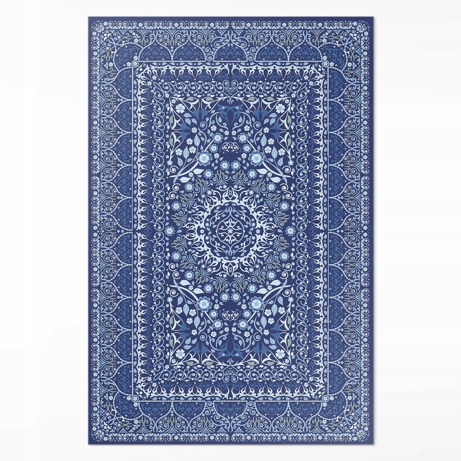 Vinylový koberec v modernom štýle Ozdobný vzor v starožitnom štýle 80x120 cm