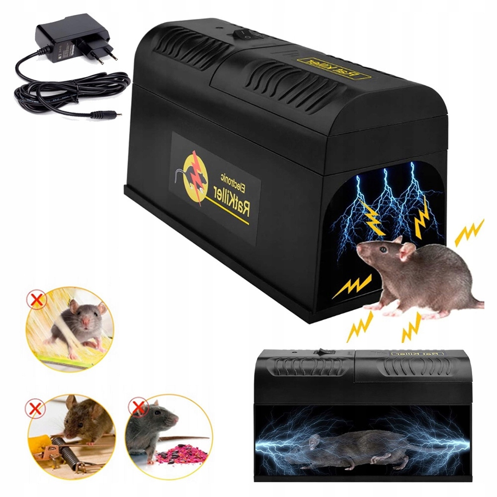 Elektryczna Pułapka Na Szczury Do Domu, Humanitarna I Trwała