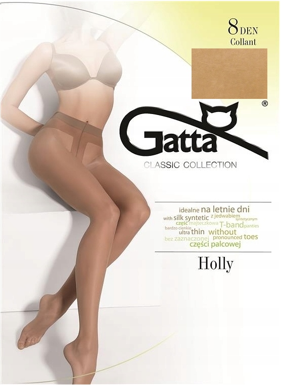 

Gatta Holly letnie rajstopy 8den visone 4