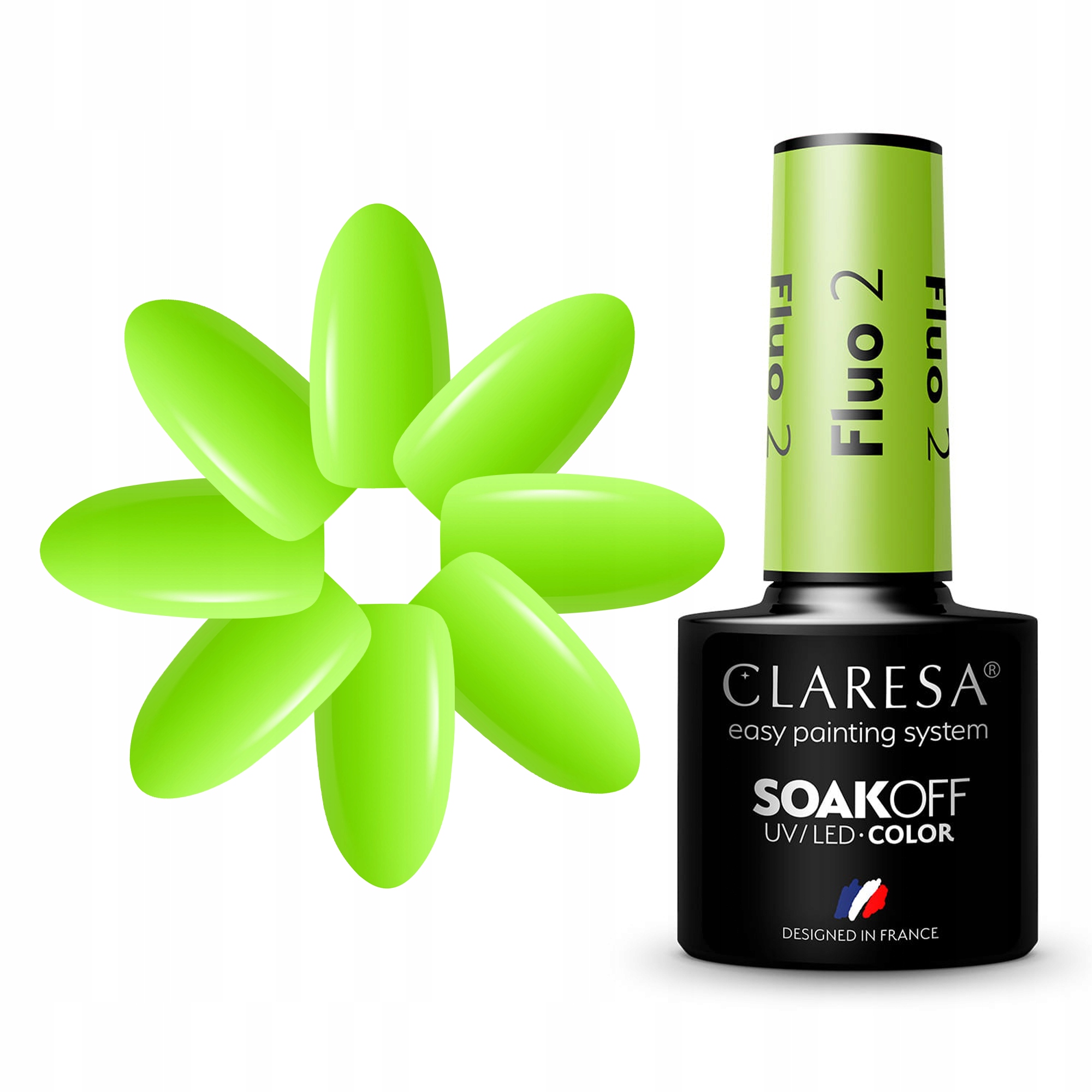 

Claresa Lakier Hybrydowy Neonowy Fluo 2 5ml