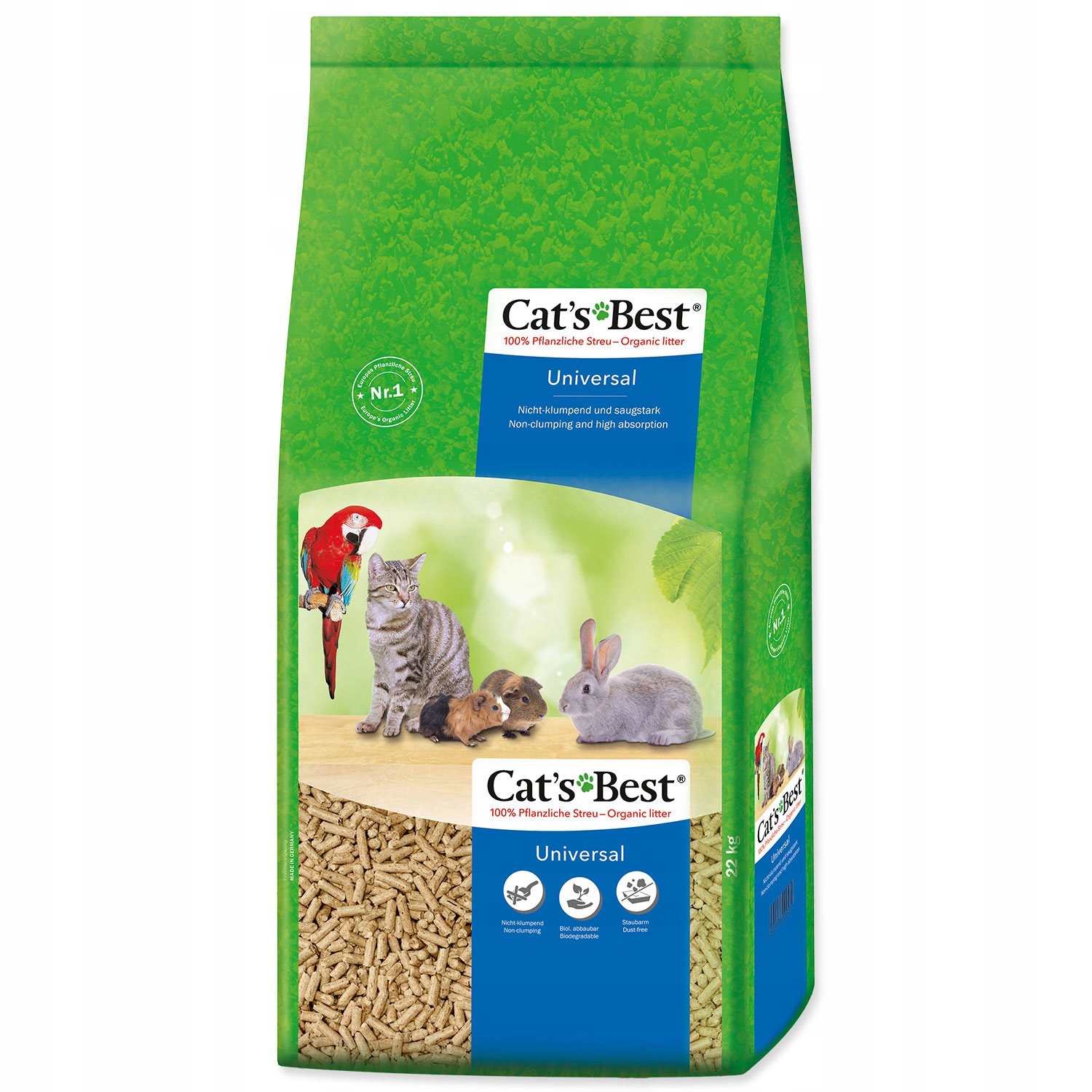 Levně Kočkolit Cats Best Univers.40l/22kg