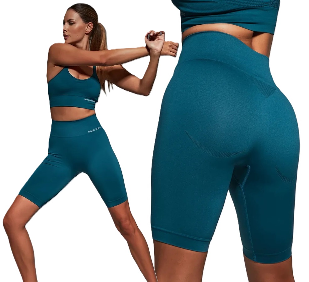 Gatta Damskie Spodenki Do Fitnessu Termoaktywne Krótkie Sportowe Legginsy S