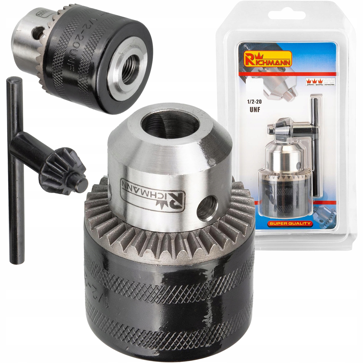 UCHWYT WIERTARSKI DO WIERTARKI STAL GWINT 1/2-20UNF 3-16 MM RICHMANN C9202