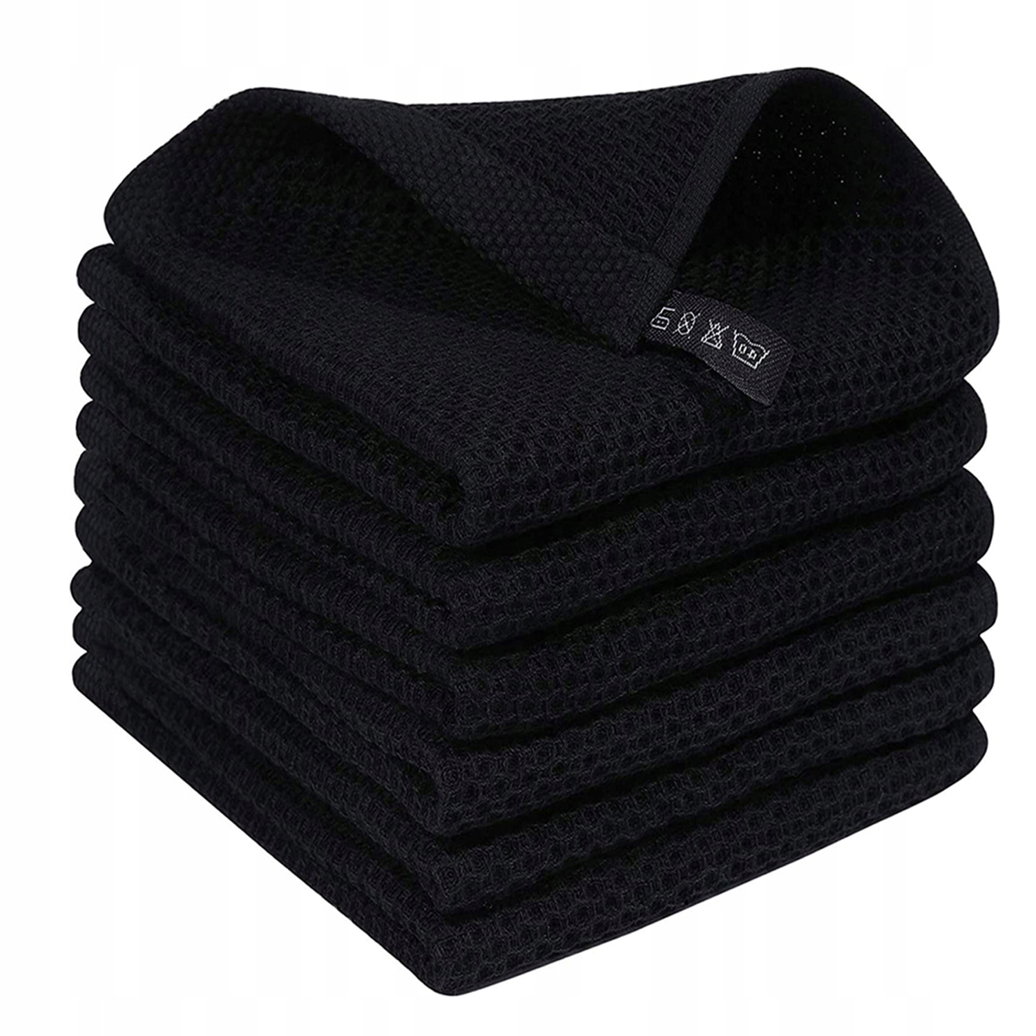 Levně Utěrka Z Mikrovlákna Kuchyňská Měkká 33 X 33 CM Vysoká Kvalita 6 Ks