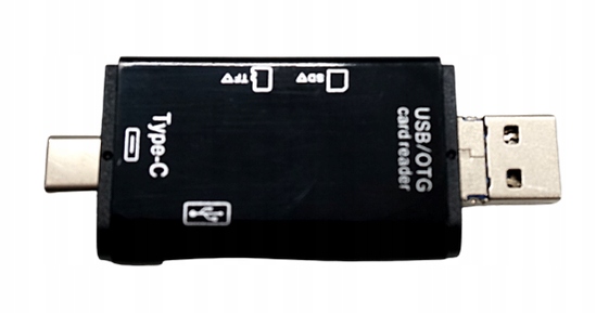 CZYTNIK KART 5w1 SD MicroSD USB TYP-C MicroUSB OTG Kod producenta CZYTNIK KART 5w1 z aparatu