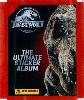 SASZETKA Z NAKLEJKAMI JURASSIC WORLD