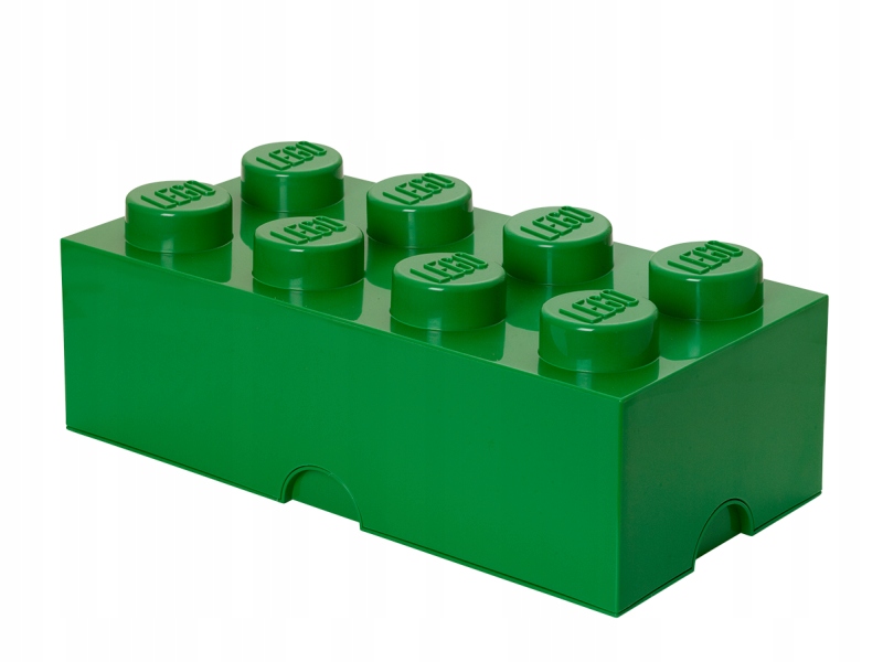Lego 40041734 Kontejner stavebnice 4x2 tmavě zelený