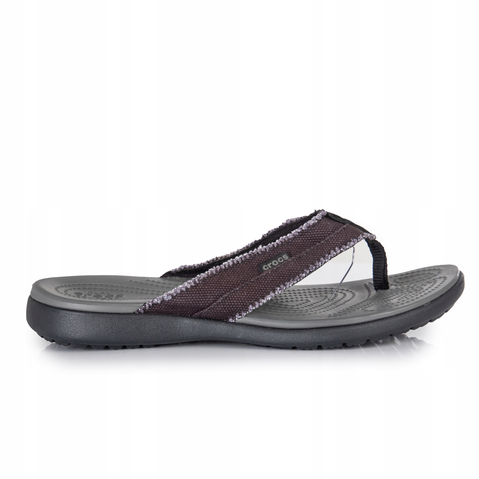 Pánské žabky Crocs Santa Cruz Černá/Šedá 41/42