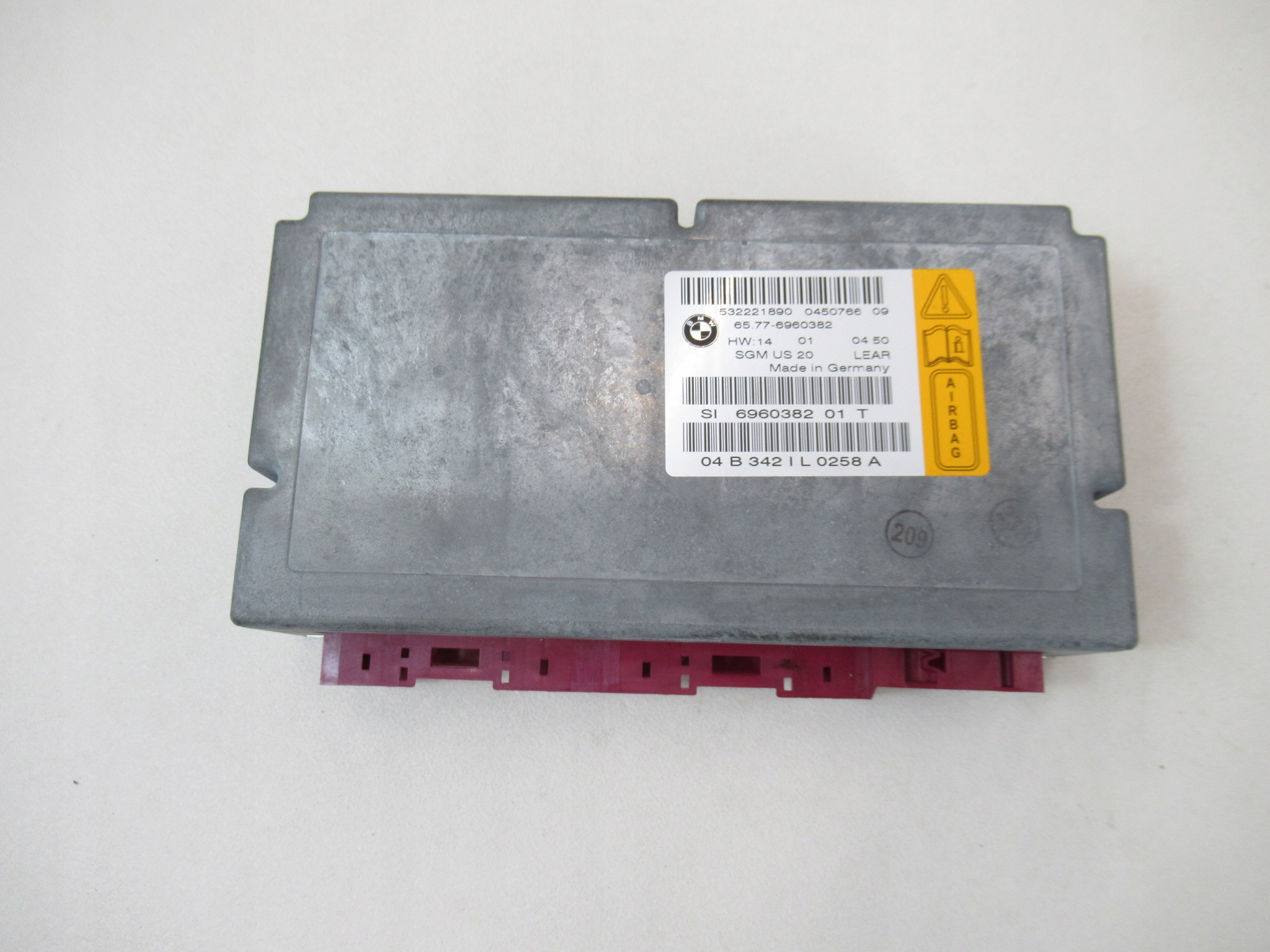 Moduł gateway AIRBAG poduszek BMW 5 e60 e61 USA 6938933 69603826957592